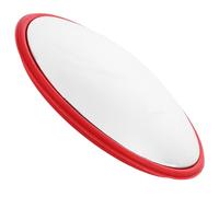 Kichvoe Miroir D'angle Mort Convexe 30 Cm Résistant aux Intempéries en Abs et PC pour Garage et Parking, Miroir de Sécurité Routière Haute Définition Accessoires D'installation