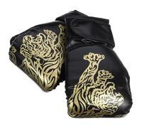 Kichvoe Moufles de Boxe Portable pour Garçon et Filles en PU et Eva Résistants à Déformation Faciles àver, pour L'entraînement de Boxe Thaï et Kickboxing