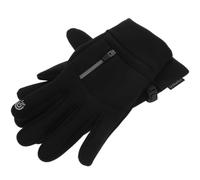 Kichvoe Moufles d'hiver Imperméables et Thermiques, Chauds Coupe-Vent en Néoprène et Polaire, Souples, Noirs, pour Cyclisme, Moto et Sports de Plein Air, Hommes et Femmes