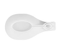 Kichvoe Moule de Coulée en Silicone Réutilisable Blanc, Pratique et Facile à Utiliser, Forme Cuillère Créative pour Présents Faits Main et DIY