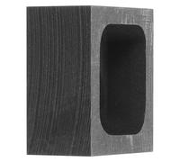 Kichvoe Moule en Graphite Noir pour Fusion de Métaux Surface Lisse, Adapté la Fonte de Petits Volumes, Fusion D'or en Bijouterie