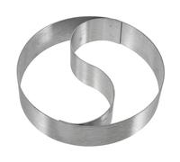 Kichvoe Moule Pâtisserie Inox Forme Tai Chi Moule Cuisson Bricolage Sûr et Pratique pour Riz Dessert Ustensile Cuisine Réutilisable pour Adultes et Garçon Fille