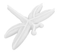 Kichvoe Moule Silicone Libellule Relief pour Loisirs Créatifs Détails Précis, Facile à Utiliser, pour Décorations Murales et Ornements Suspendus en Silicone Blanc