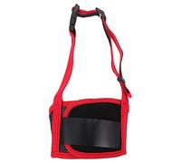 Kichvoe Muselière pour Chien Sangle Réglable en Nylon, Adhésion Stable et Prévention Mastication, Couvre-Bouche Pratique pour Animaux de Compagnie