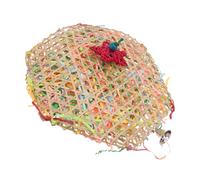 Kichvoe Oiseaux en Rotin, Stimulation Mentale et Physique | Boules Tressées, Satisfait L’instinct de Mâcher, pour Perroquet, Lot de Petits Éléments Couleur Aléatoire