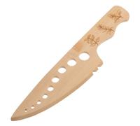 Kichvoe Outil de Défoliation en Bois, Éplucheur de Feuilles de Coriandre, Léger, Surface Lisse, Facile à Nettoyer, Cuisine et Préparation des Légumes