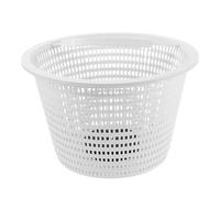 Kichvoe Panier de Filtration Lesté pour Écumoire Piscine Sp1070 8 Pouces, Panier de Remplacement en Plastique Robuste Blanc, Collecte des Feuilles et Débris pour Piscines Enterrées Sol