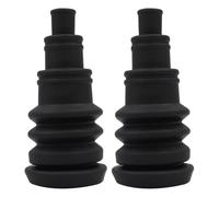 Kichvoe Passe-câbles en Caoutchouc TPE 2 Pièces, Anneaux Isolants Anti-Vibration pour Câblage Automobile, Protection Passe Cloison, Manchons de Câbles Solide pour Installation Sécurisée