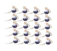 Kichvoe Pendentif Bouteille De Parfum En Verre Noir Pour Voiture Lot De 20 Diffuseur Aromathérapie Suspendu Décoration Voiture Et Intérieur 20 Pièces