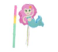Kichvoe Piñata Queue en Papier pour Décorations D'anniversaire, Thème Unique, Facile à Décorer, Résistant, pour Fêtes Familiales et Scolaires