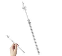 Kichvoe Pince Thermomètre en Acier Inoxydable, Accessoire D'expérimentation Solide, Outil Porte-thermomètre pour Laboratoire, Équipement Scientifique pour Travaux de Chimie et Mesures