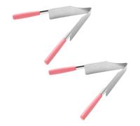 Kichvoe Pinces à Aliments en Acier Inoxydable 2pcs Largeur Réglable, Économiseur de Travail, Ustensile Cuisine pour Mariage et Fête Couleur Aléatoire