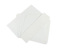 Kichvoe Plaques de Base en Caoutchouc Imperméables 5 Pièces Antidérapantes pour Terrain de Baseball et Softball, Tapis de Base de Lanceur Blanc, Équipement Portable pour Entraînement