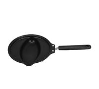 Kichvoe Poêle à Omelette Riz en Fer Noir avec Poignée Ergonomique, Antiadhésive et Facile à Nettoyer Cuisine Maison
