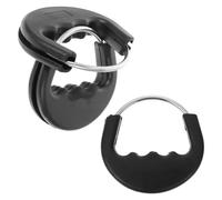 Kichvoe Poignée de Laisse pour Chien Lot de 3, Poignée de Corde de Traction en Caoutchouc Ergonomique, Confortable et Résistante, pour Promenade, Jogging et Randonnée en Extérieur