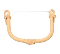 Kichvoe Poignée de Théière en Bambou Tressé 11-13 CM Poignée de Rechange Solide Légère Accessoire pour Théière Utilisation Cuisine et Service