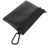 Kichvoe Porte- de Golf en Cuir Résistant à l'usure, Portable et Non Adhérent, pour Usage Quotidien au Golf, Design Noir et Pratique