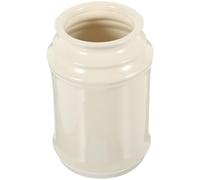 Kichvoe Porte-ustensiles Fonction Multifonction Cuisine en Céramique Blanc Élégant pour Organiser Couverts et Fourchettes Design Simple Table