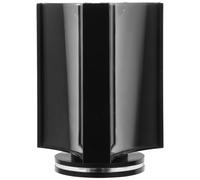 Kichvoe Présentoir de Table Rotatif en Acrylique Transparent, Support Pivotant à Trois Faces 105x148 Mm, Porte-afficheur Multifonction pour Menus et Numéros de Table, Restauration