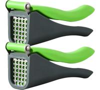 Kichvoe Presse-ail et Solide Manuel en Acier Inoxydable et Pp, Lot de 2, Robuste et Lavable Coupe-ail pour Restaurant Cuisine Domestique