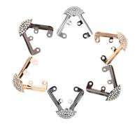 Kichvoe Protège-Talons Élégants en Fer pour Chaussures à Talons Hauts, Lot de 3 Paires, Protection Les Éraflures et Usures, pour Soirées et Usage Quotidien