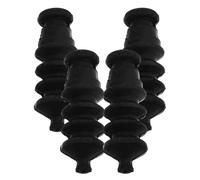 Kichvoe Protège-Tige de Traction Étanche en Caoutchouc 38 MM pour Maquette de Bateau, Lot de 4 Pièces, Protection Flexible pour Modélisme Naval et Bricolage