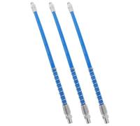 Kichvoe Rallonge de Tuyau à Graisse Flexible 3pcs en Résine Haute Pression Raccords, Compatible Buses de Taille M6/m8/m10/m14 pour Kit D'outils de Graissage