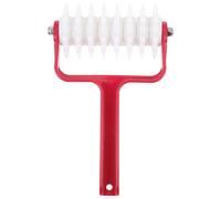 Kichvoe Rouleau à Pizza Robuste et Résistant la Déformation Docker en Plastique et Acier Inoxydable Rouge Accessoire la Cuisine Pratique Plusieurs styles pour Pâte à Pizza Plusieurs styles