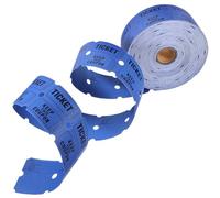 Kichvoe Rouleau de 1000 Billets de Tombola Numérotés Rouges en Papier Épais Perforé, Tickets pour Événements, Lot de Billets pour Fêtes, Tirages au Sort et Loterie