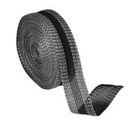 Kichvoe Ruban Thermocollant Accessoire Couture en Tissu Noir pour Ourlet Facile sans Couture Colle Thermofusible, Rouleau 1 Pièce pour Vêtements Pratique