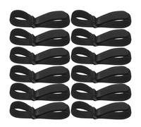 Kichvoe Sangle pour Tapis de Yoga en Nylon Réglable, Lot de 12pcs Fermeture Auto-agrippante, Légère et Pratique pour Transport et Rangement Facile du Tapis de Yoga