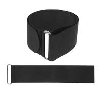 Kichvoe Sangles de Pédales Universelles pour Rameur et Vélo D'appartement, Réglables 47 Cm, en Tissu Élastique Fermeture Auto-agrippante, Antidérapantes et Confortables pour Entraînement