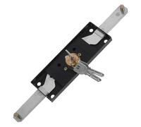 Kichvoe Serrure de Porte pour Volet Roulant en Fer, Haute Sécurité et Robuste, pour Usage Commercial et Résidentiel, Kit de Verrouillage pour Porte de Garage