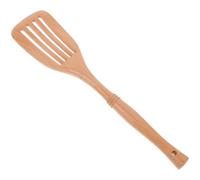 Kichvoe Spatule en Bois Antiadhésive pour Cuisson, Manche Rond Ergonomique, Ustensile Cuisine Multifonction Résistant à Haute Température, pour Wok et Poêle, Outil la Cuisine Portable