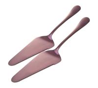 Kichvoe Spatules Triangulaires à Gâteau Faciles à Nettoyer à Couper Lot de 2 en Acier Inoxydable pour Pizza et Pâtisserie en Cuisine Professionnelle et Domestique