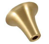 Kichvoe Support de Lampe en Laiton Doré de Trompette pour Luminaires Suspendus E27, Facile à Remplacer et Décoratif, pour Appliques Murales et Lustres