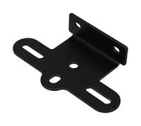 Kichvoe Support de Réflecteur pour Porte-vélos Arrière en Alliage D'aluminium Noir, Résistant aux Intempéries, Installation Facile pour Balades Nocturnes à Vélo