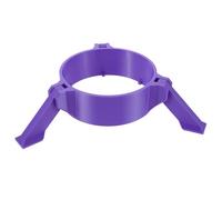 Kichvoe Support de Sol pour Tubes de Flèches Grand Format Violet, Porte-flèches Portable Base Stable à 3 Pieds, Compatible Tir à L’Arc Intérieur et Extérieur, Rangement Sécurisé pour Arcs