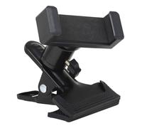 Kichvoe Support de Téléphone Portable Rotatif 360° pour Guitare Pince Clip pour Tête de Guitare, Accessoire Noir pour Diffusion en Direct et Consultation de Partitions