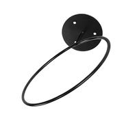 Kichvoe Support Mural en Fer Noir pour Ballon de Basket, Football et Volley-Ball - Étagère de Rangement Portable pour Maison et Salle de Sport - Support Polyvalent pour Ballons de Sport,