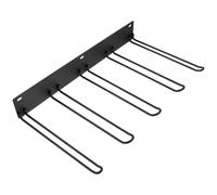 Kichvoe Support Mural pour Bottes Hautes en Métal Robuste Noir Porte-Bottes Suspendu 1 Pièce pour Rangement Gain de Place Placard, Organiseur Polyvalent pour Cuissardes, Casier Chaussures