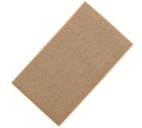 Kichvoe Tapis Cuisine Antidérapant en Lin Naturel 44x75 Cm Paillasson Cuisine Lavable Dos en Caoutchouc Coussin de Sol Pratique pour Entrée Salle de Bain Tapis de Sol Décoratif Beige