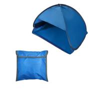 Kichvoe Tente de Plage Automatique 2 Secondes, Abri Solaire Pare-Soleil Taille L 80x50x55 Cm, Légère 0,25 Kg, Couleur Bleu Pierre, Tente de Camping Portable pour Plein Air et Loisirs