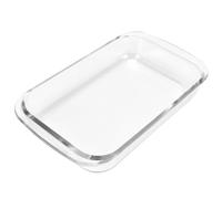 Kichvoe Toilette pour Hamster, Bac à Litière pour Animaux en Verre, Facile à Nettoyer, Stable et Antidérapant, pour Apprentissage Propreté, Balcon et Intérieur, pour Écureuil et Hérisson