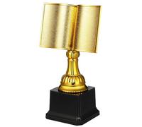 Kichvoe Trophée De Lecture Étoile 7.87 Pouces Récompense Enfants Famille Prix Commemoratif Plastique Or pour Lecture Parent-Enfant Et Bibliothèques
