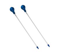 Kichvoe Tubes d'alimentation en Silicone Léger et Facile à Transporter Lot de 2 pour Coraux, Adapté à L'utilisation Aquarium pour Poissons et Récifs Marins