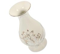 Kichvoe Vase Décoratif Multifonctionnel en Forme De Bouteille De Jade Unique pour Composition