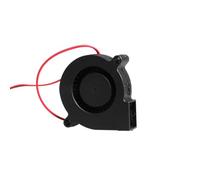 Kichvoe Ventilateur Noir 12v Dc pour Imprimante 3d Roulement à Huile, Refroidisseur de Dissipateur Thermique en Pbt, Haute Précision pour Besoins de Refroidissement