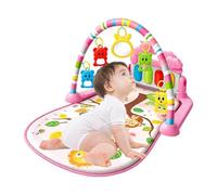 Kick And Play Piano Gym - Tapis De D'activité Pour Bébé | Musique Et Lu | 8 Chansons, 4 Sons D'animaux, Touches Lumineuses, 4 Détachables, Design Pliable, Pour Passer Du Temps Sur Le Ventre, R
