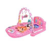 Kick and Play Piano Gym - Tapis de jeu d'activité pour bébé avec lumières et musique | Jouet d'apprentissage Musical réglable pour le développement des tout-petits, salle de jeux pour nourrissons, usa